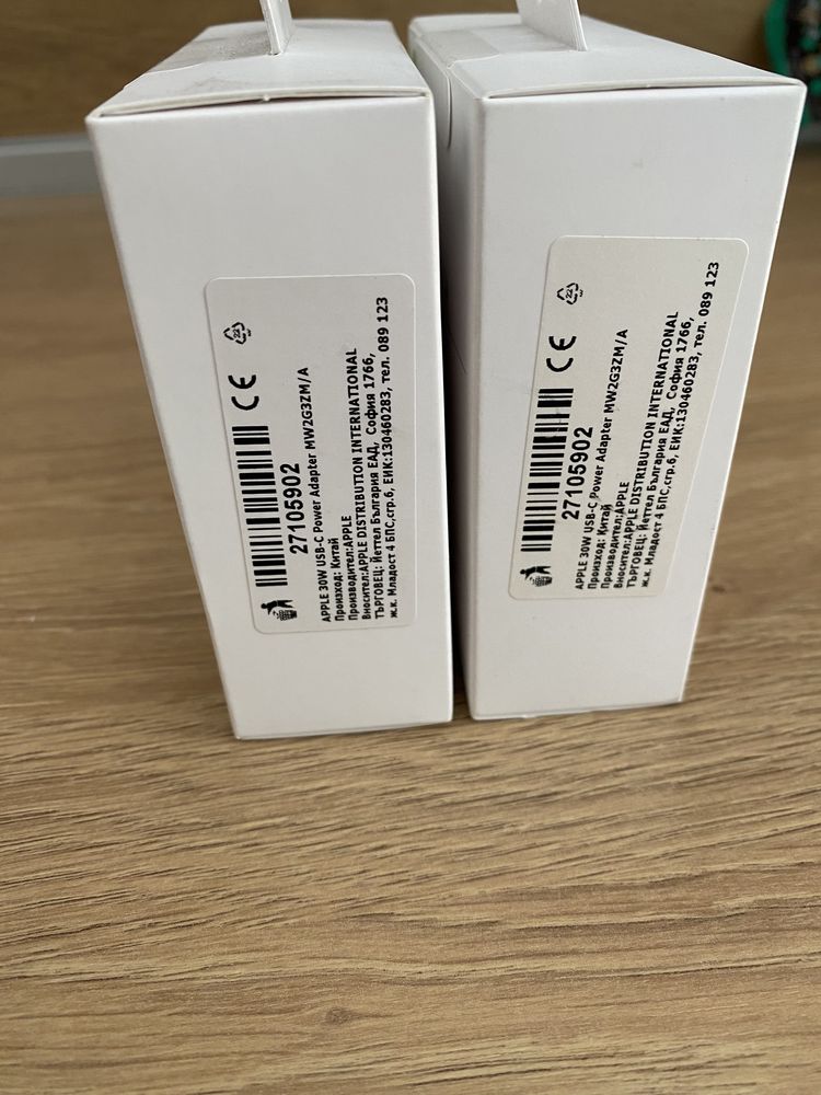 Зарядно Apple USB-C 30W-Нови 100% оригинал