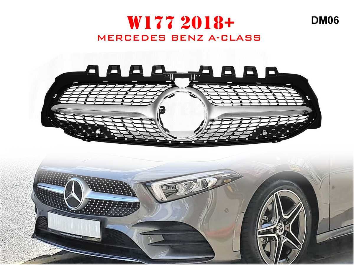 Grila Frontala Diamond AMG Sport Neagra Mercedes A W177 AMG