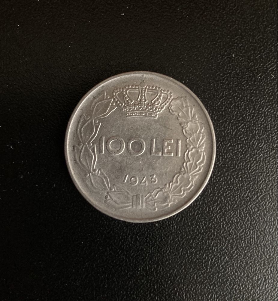 Moneda 100 Lei din 1943