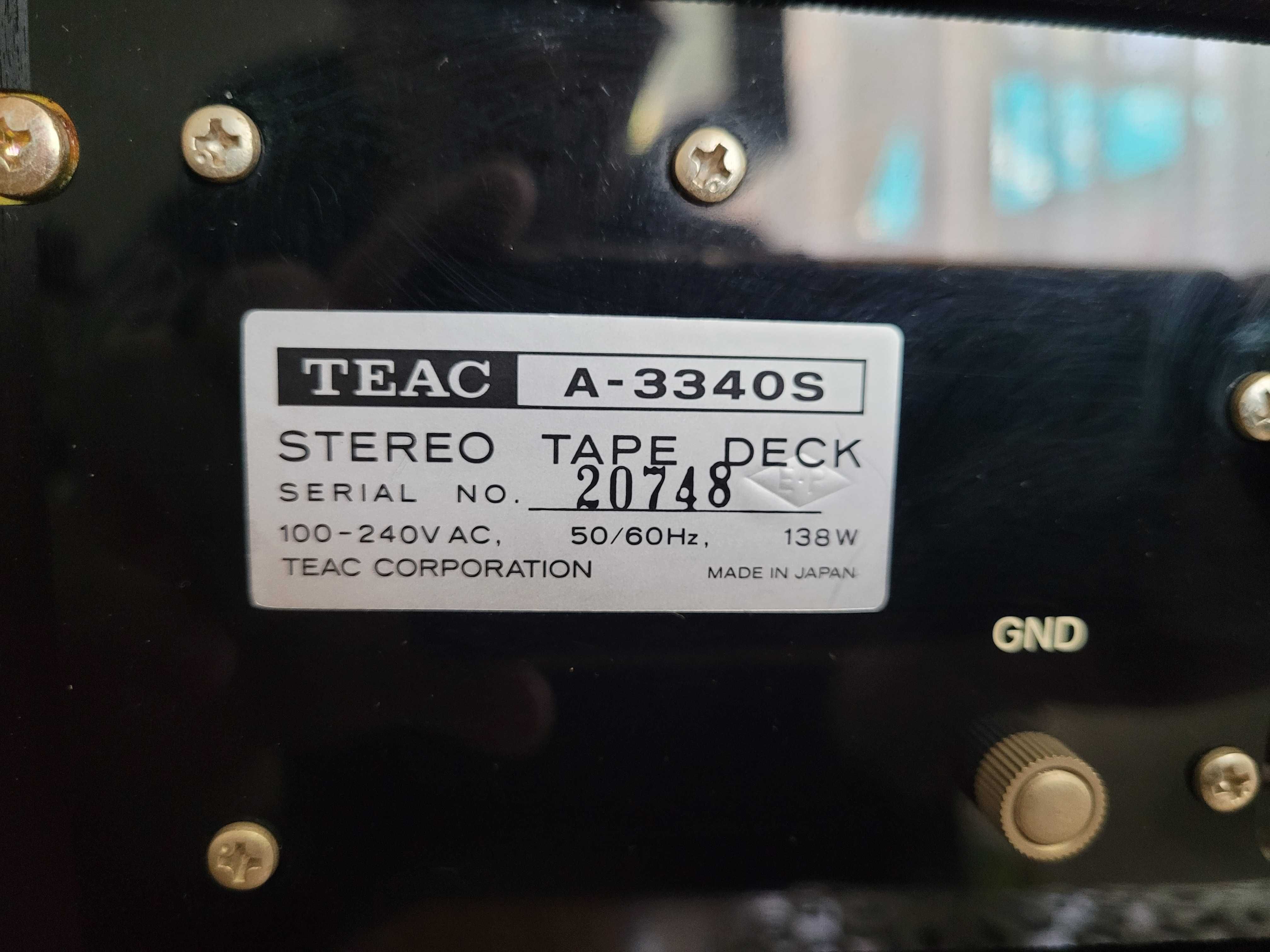 TEAC A-3340S reel to reel