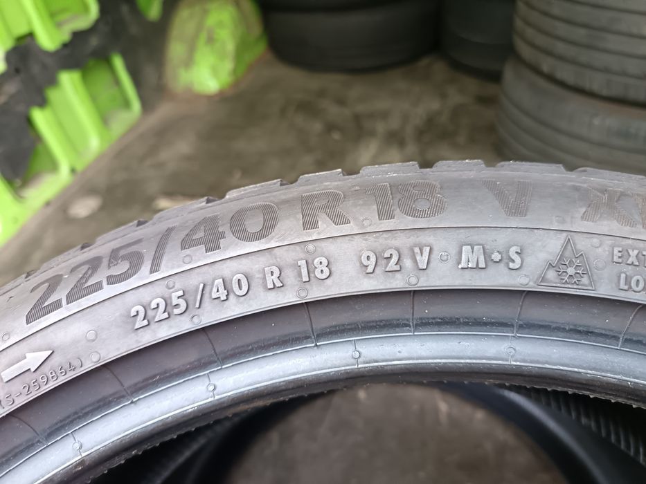 Anvelope MS iarna 225 40 18 continental 2024 5.5mm