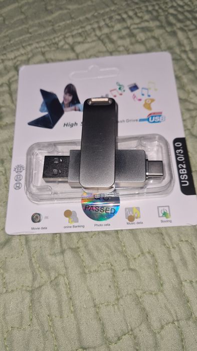 Fleshka USB va Type C 64 gb