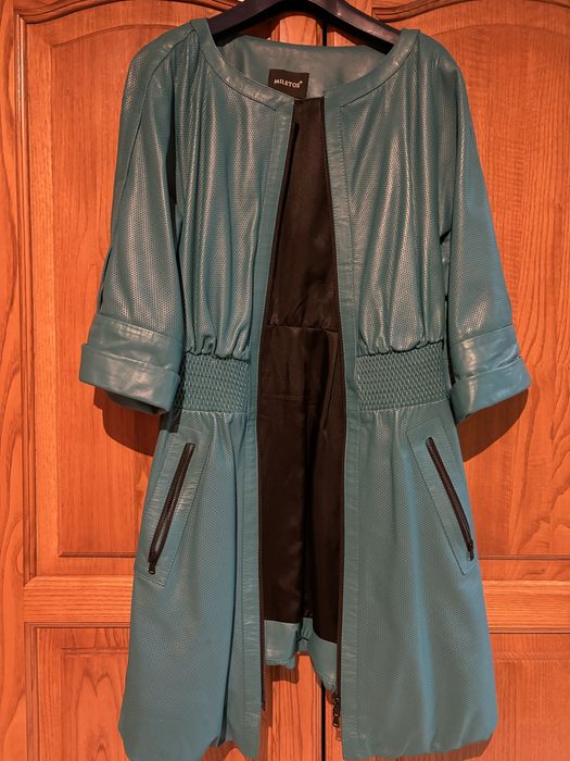 Яке от естествена  кожа