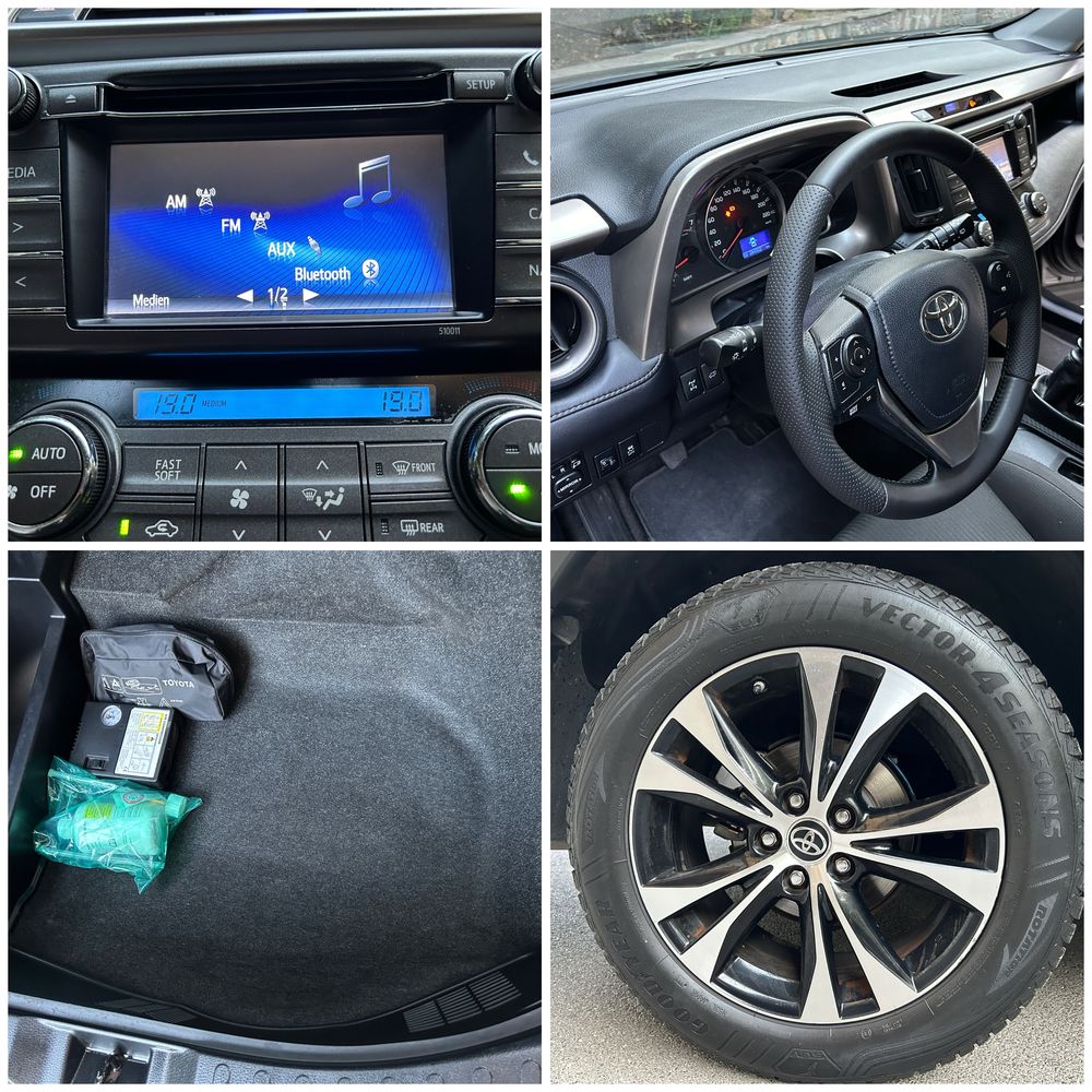 Toyota Rav4 2.0 D-4D, 4x4 , 124 к.с.,09. 2014 г, Пълна серв. история !