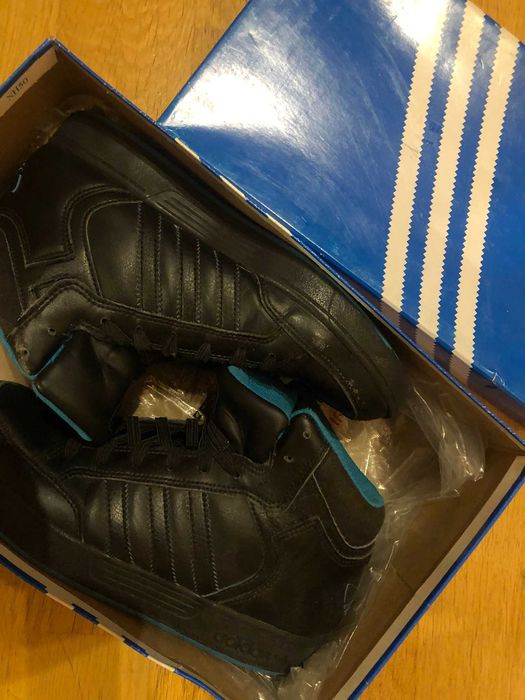 Естествена кожа високи кецове/маратонки ADIDAS VarialMidJ номер 38