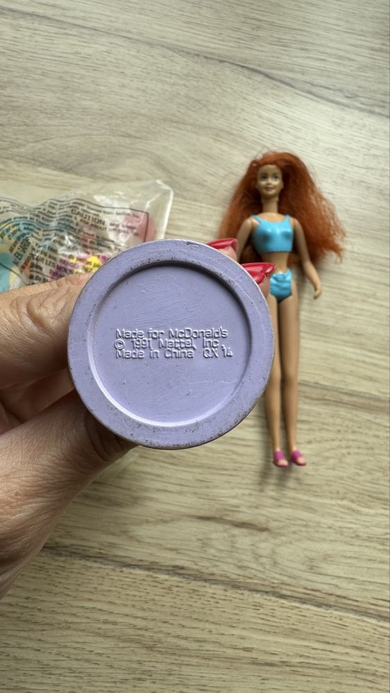 Barbie Mattel McDonald’s Happy Meal 1991