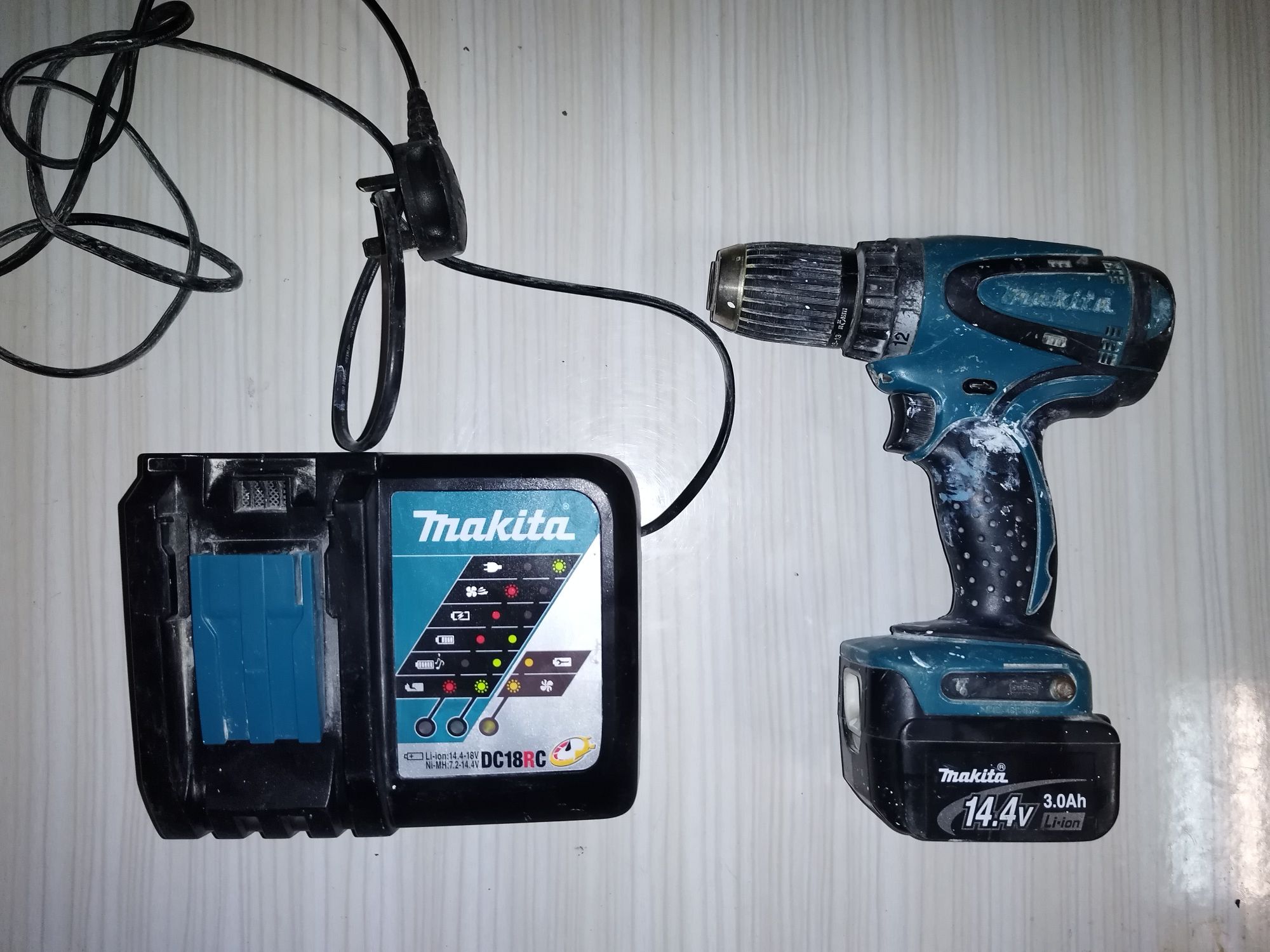 Винтоверт Makita BDF440 RFE, made in Japan, в комплект с оригинално за