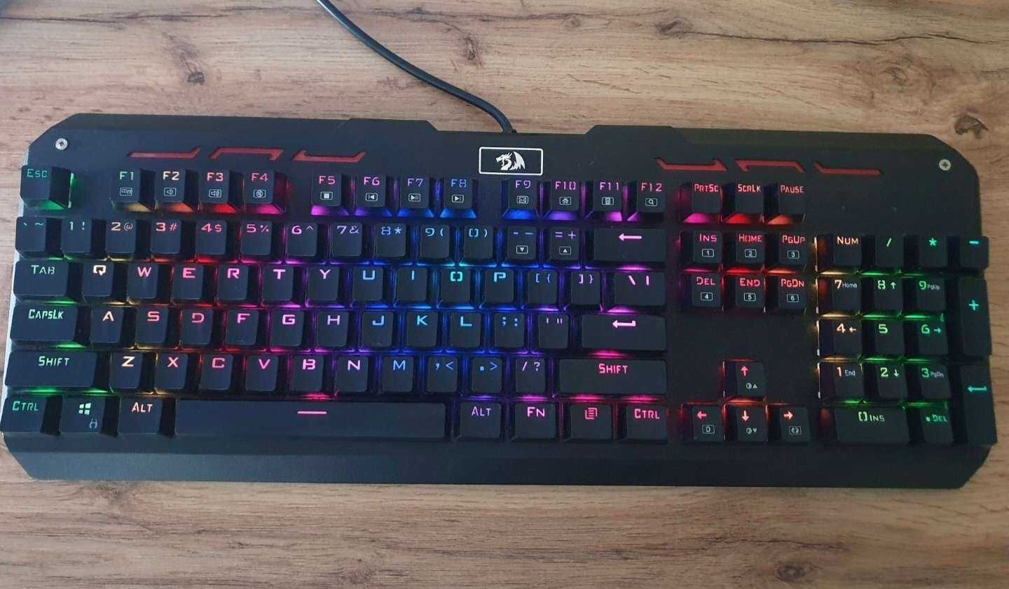 Механична клавиатура Redragon - K559 Varuna, RGB, черна.