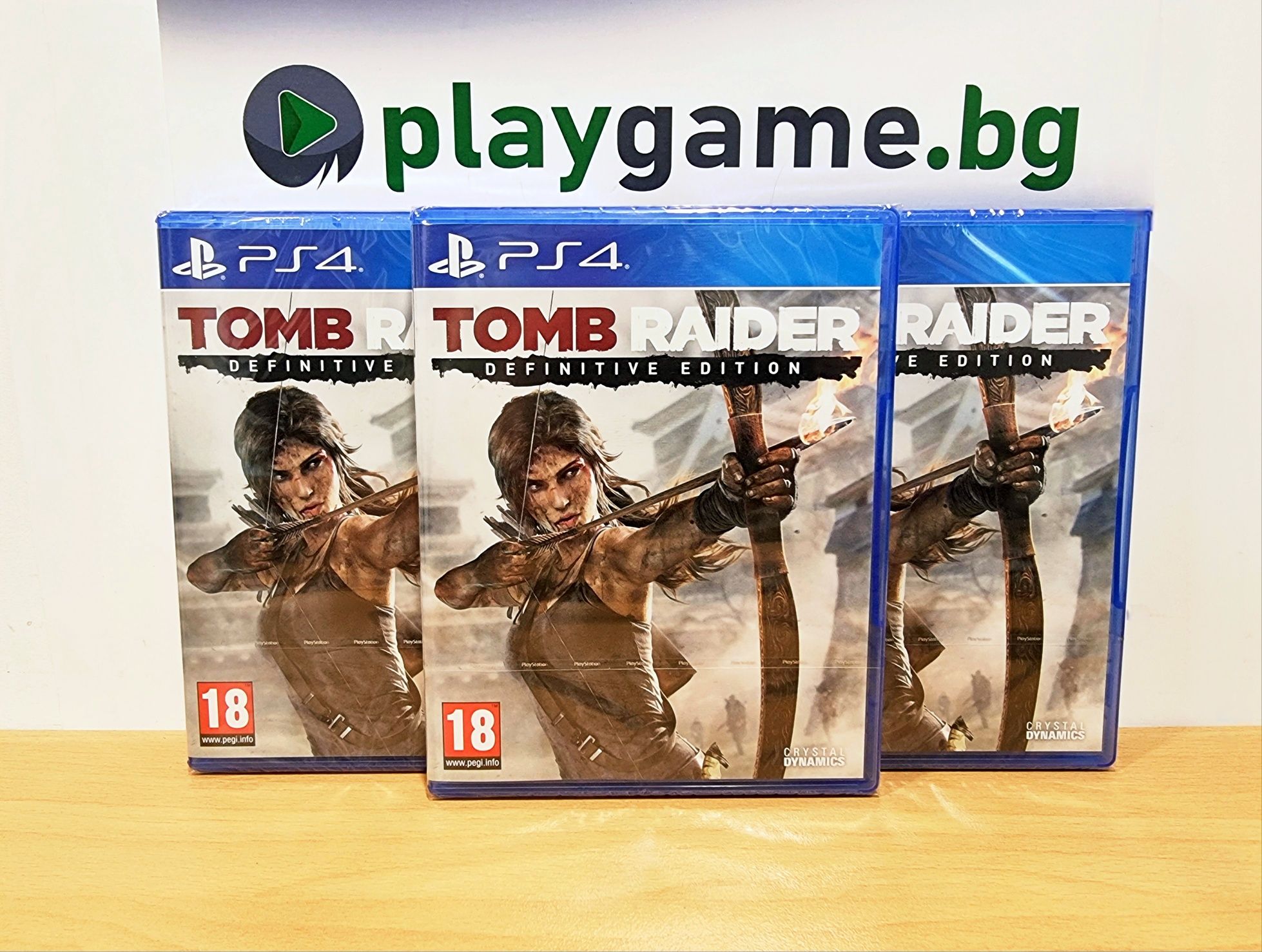 Чисто нова игра Tomb Raider Definitive Edition за PS4