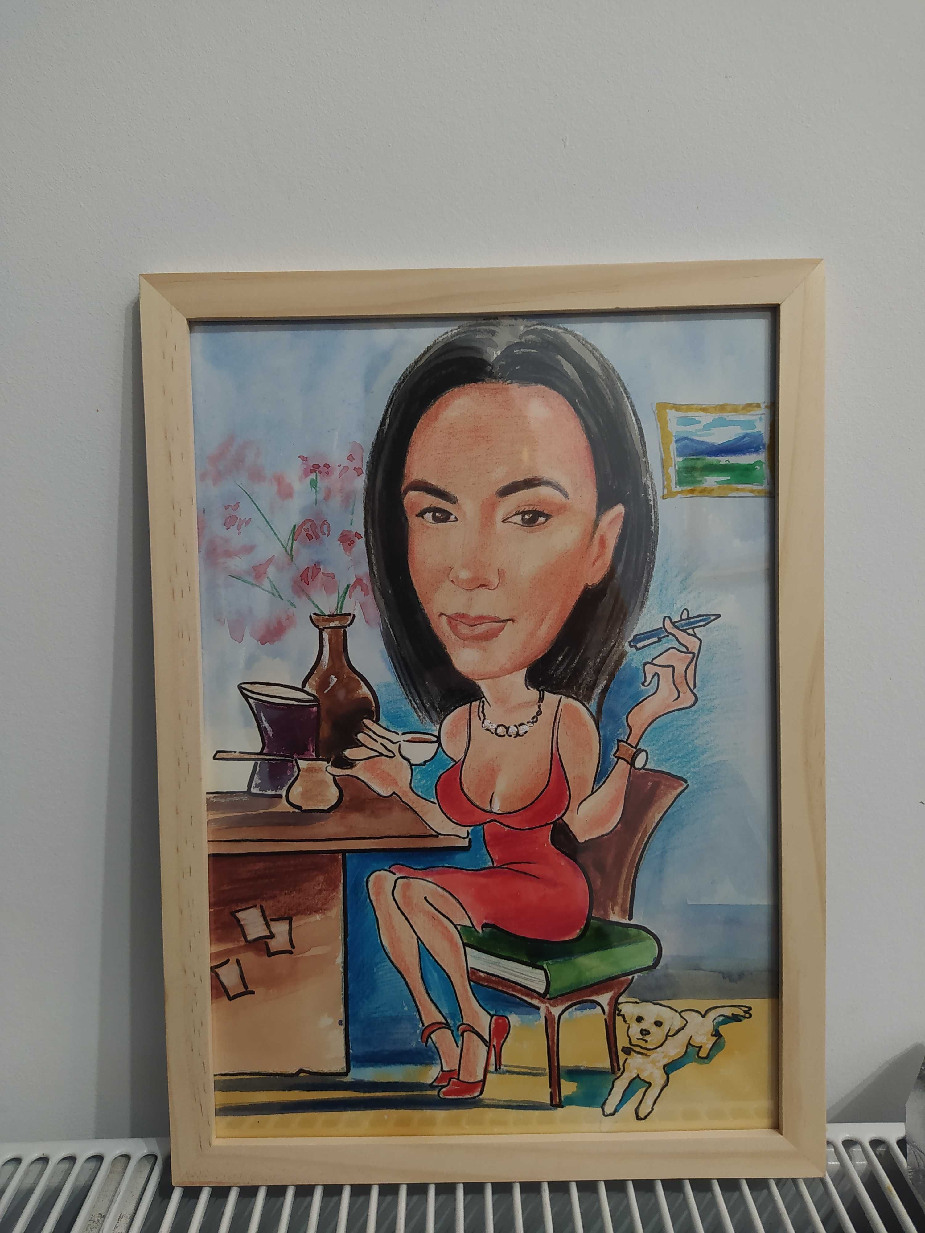 Portrete, caricaturi la comandă