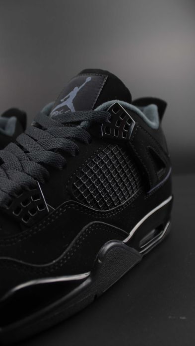 Air Jordan 4 Retro Black Cat + CADOU (40) | TRANSPORT GRATUIT