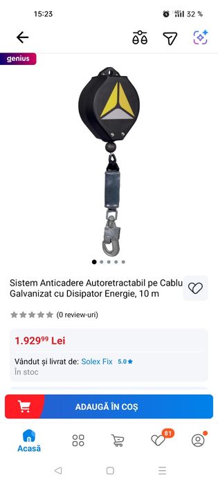 Sistem anticadere
Sistem Anticadere Autoretra