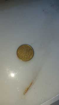 Италианска монета изобразяваща раждането на Венера.