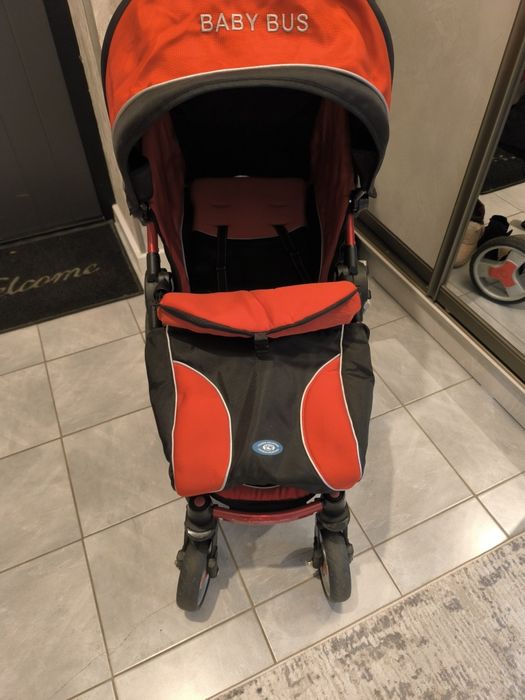 Детская коляска Baby Bus красная