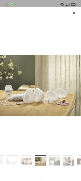 Двойна помпа Philips Avent Hands-free