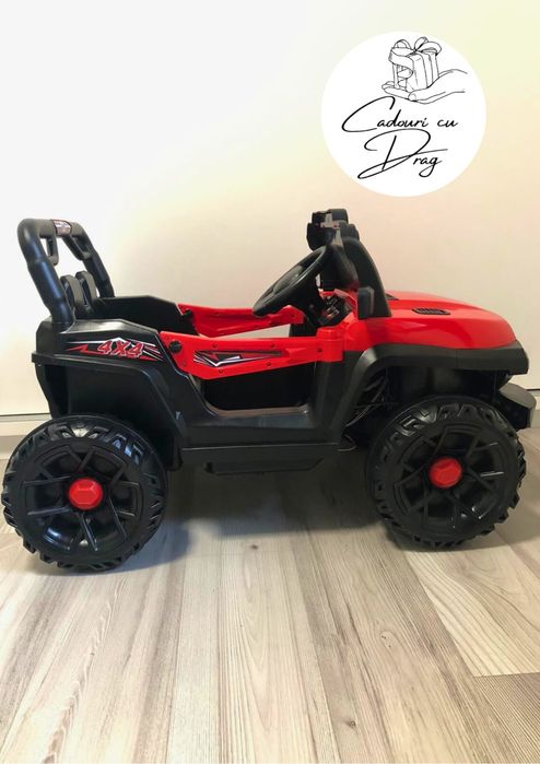 Masina electrica pentru copii 3-9 ani, masinuta jeep cu telecomanda