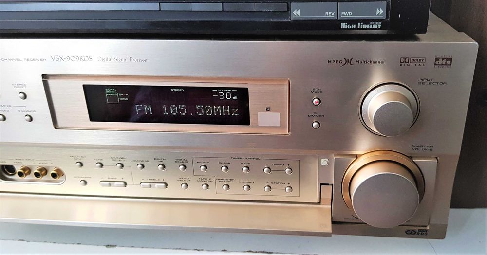 Pioneer VSX 909 muzica THX 7.1 Japan telec filme muzica