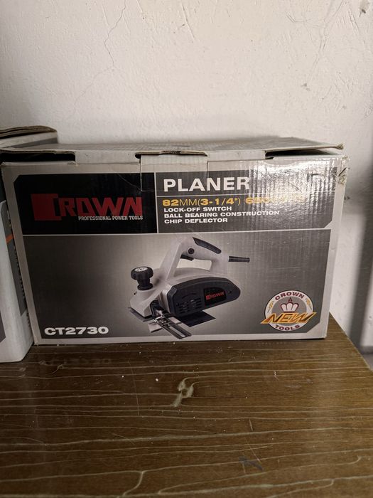 Рубанок crown CT2730
