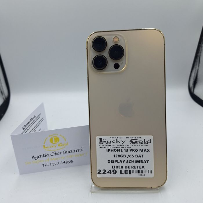 Iphone 13 Pro max 128 GB 85 Bat factura garanție #48161