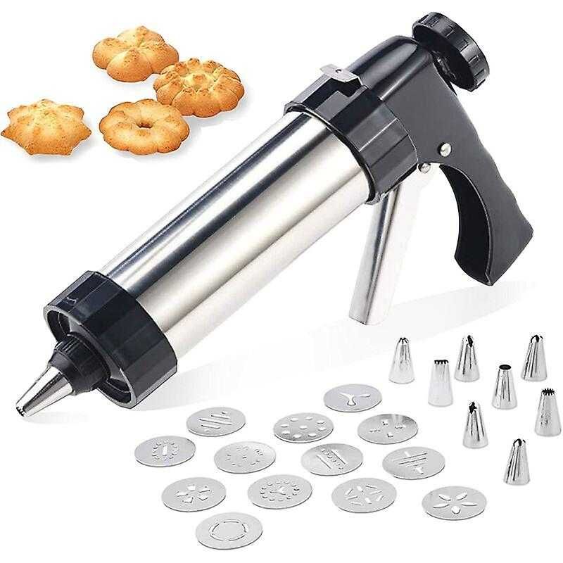 Seringa Inox (patiserie) ornare prajituri + forme, REDUS de la 130RON