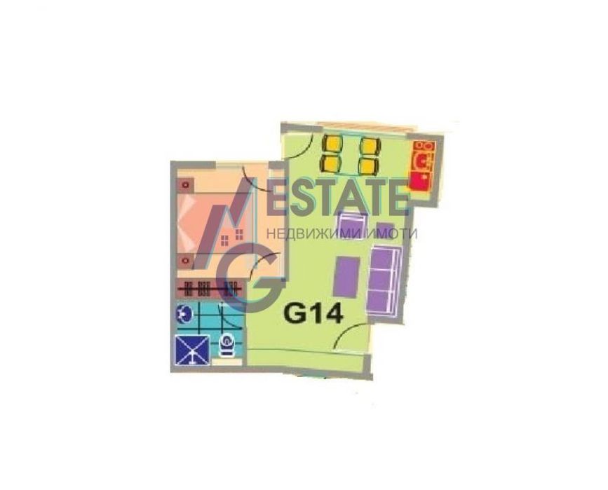 Продава се Двустаен апартамент в Созопол - 58 кв.м за 1121 €/кв.м - Снимка #1