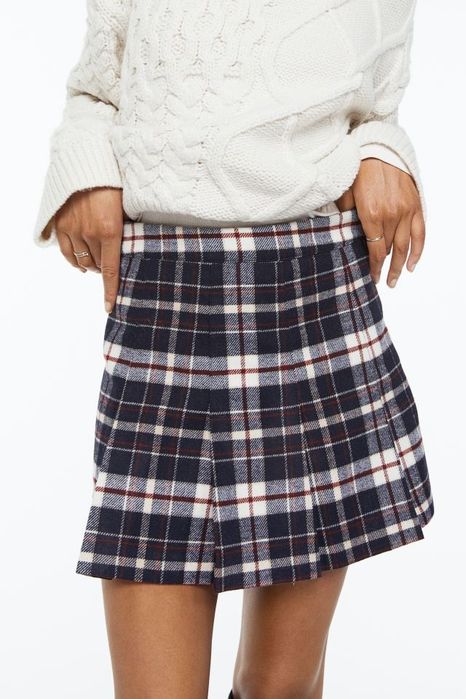 Fusta cu pliuri H&M stofa XS