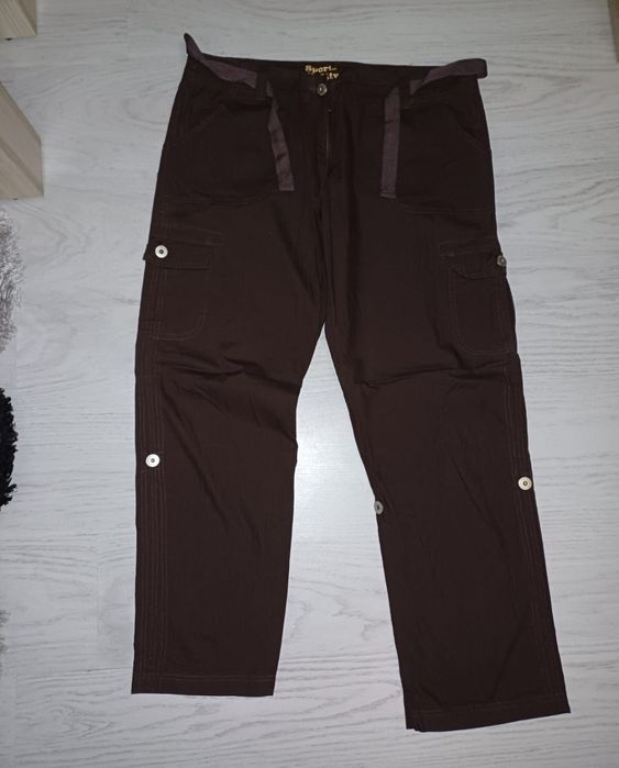 Pantaloni sport maro