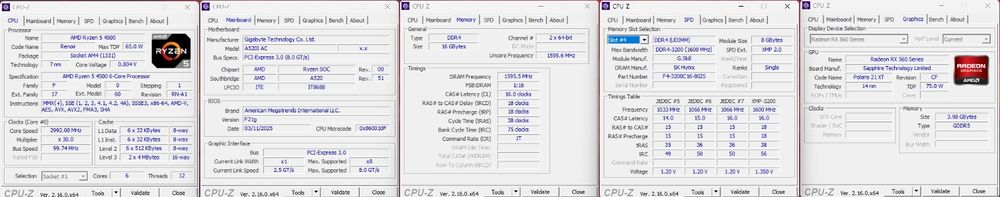 PC AMD Ryzen 4500 office/media/light-gaming Windows 11 Pro