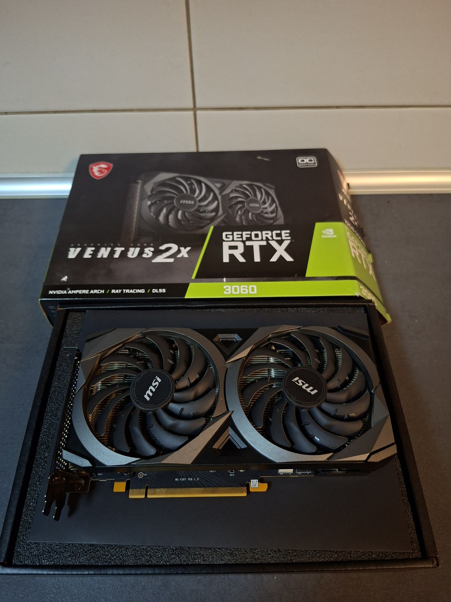 RTX 3060 12GB Msi Ventus 2x la cutie