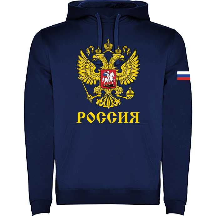 НОВО! Суичъри, тип Hoodie РУСИЯ / РОССИЯ Герб - различни цветове!