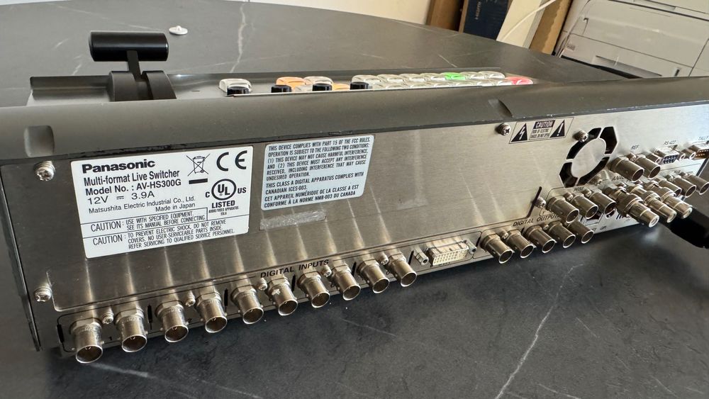 Mixer Video Televiziune Panasonic AV-HS300, 7Ch, SDI