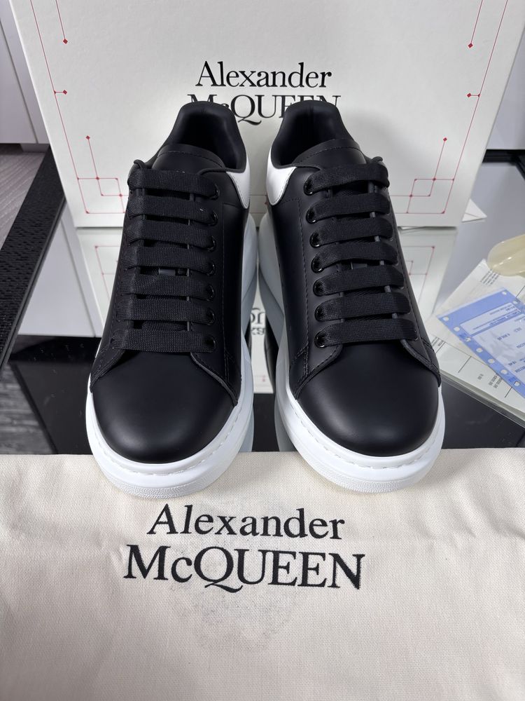 Adidasi Alexander McQueen Piele Naturala Full Box Premium