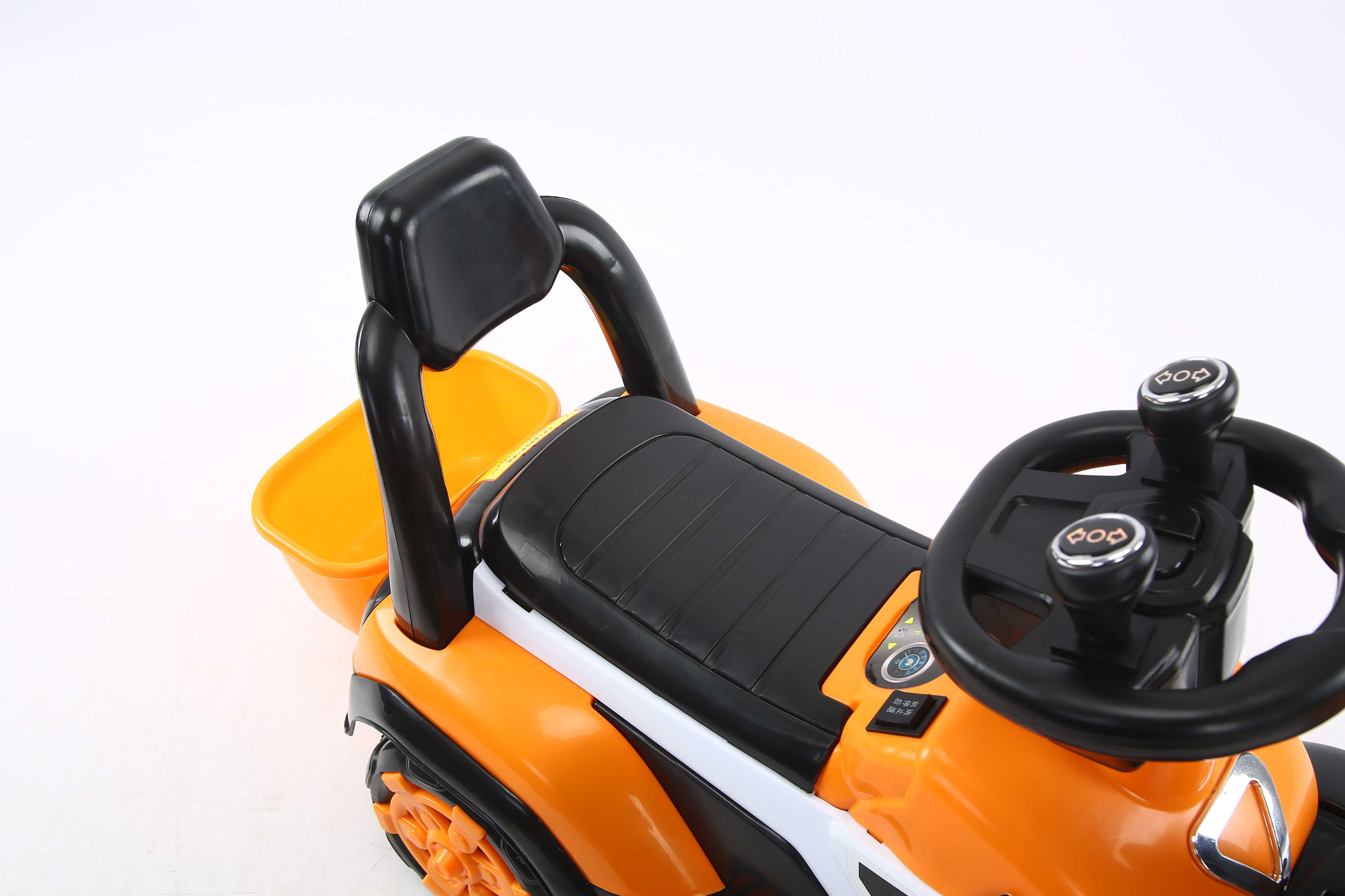Mini excavator electric Kinderauto BJXZ219 incarcator electric Yellow