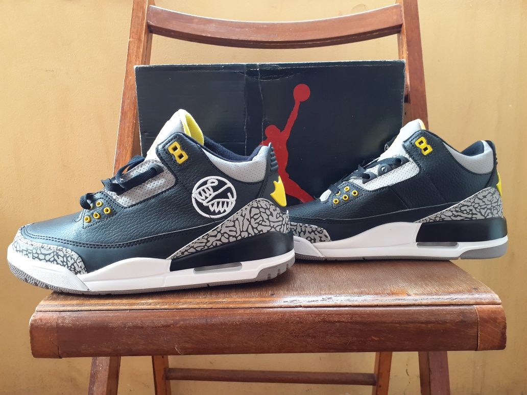 Jordan 3 retro Pit Crew 42 номер