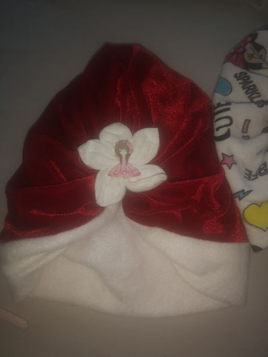 Set de 2 turbane fetita pentru 1an/1an jumate