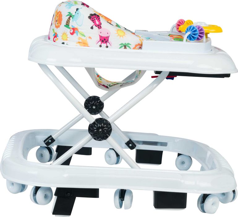 Музикална Бебешка проходилка 3 в 1 Moni Jungle Fun с 5 мелодии и играч