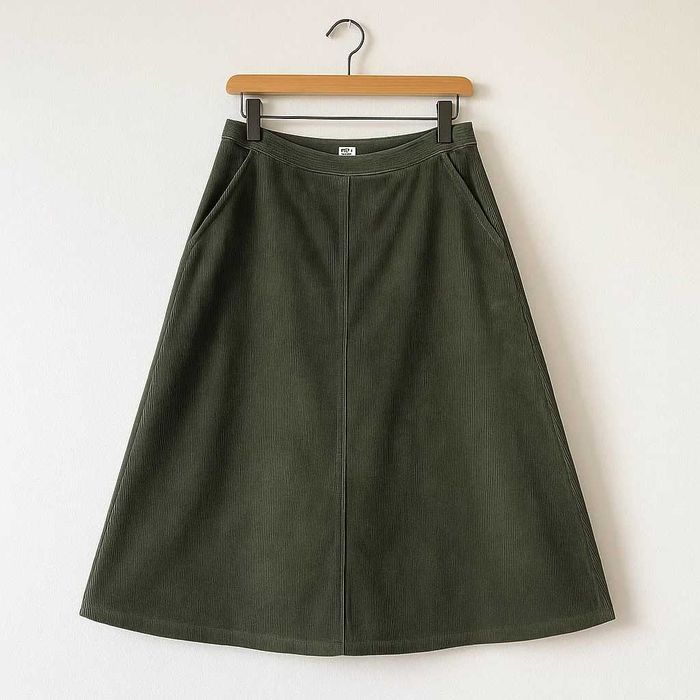 Uniqlo юбка вельвет, размер 48–50