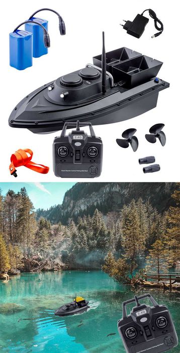 Barca pentru plantat momeala pescuit barca pescuit