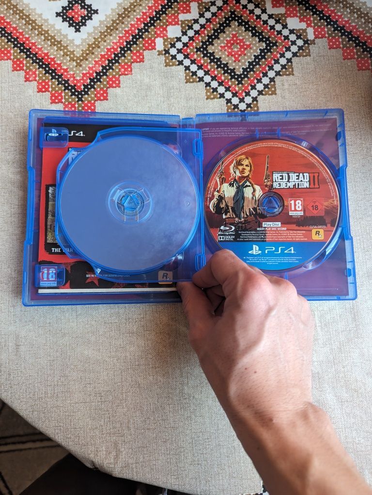Игра за PS4 Red Dead Redemption II