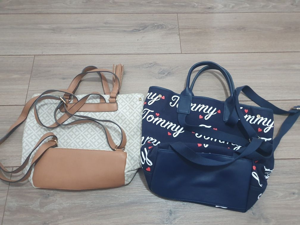 Posete , ghiozdane Tommy Hilfiger originale