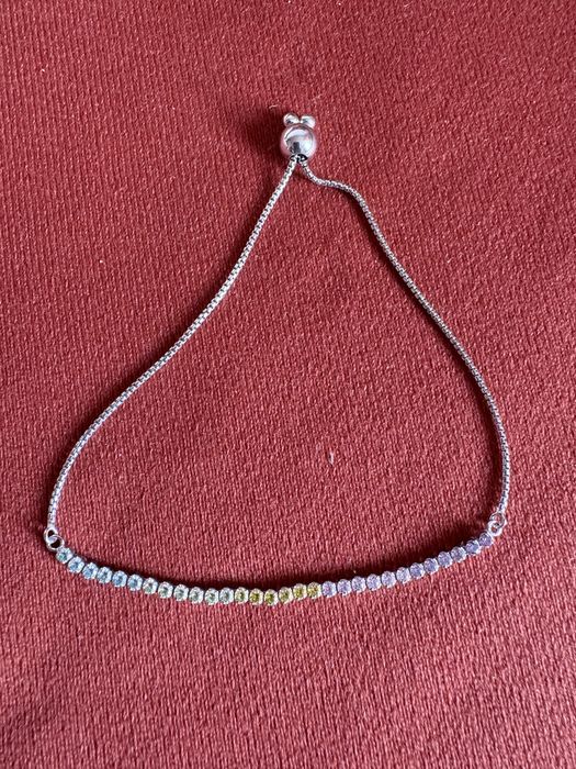 Bratara Pandora cu snur, reglabila