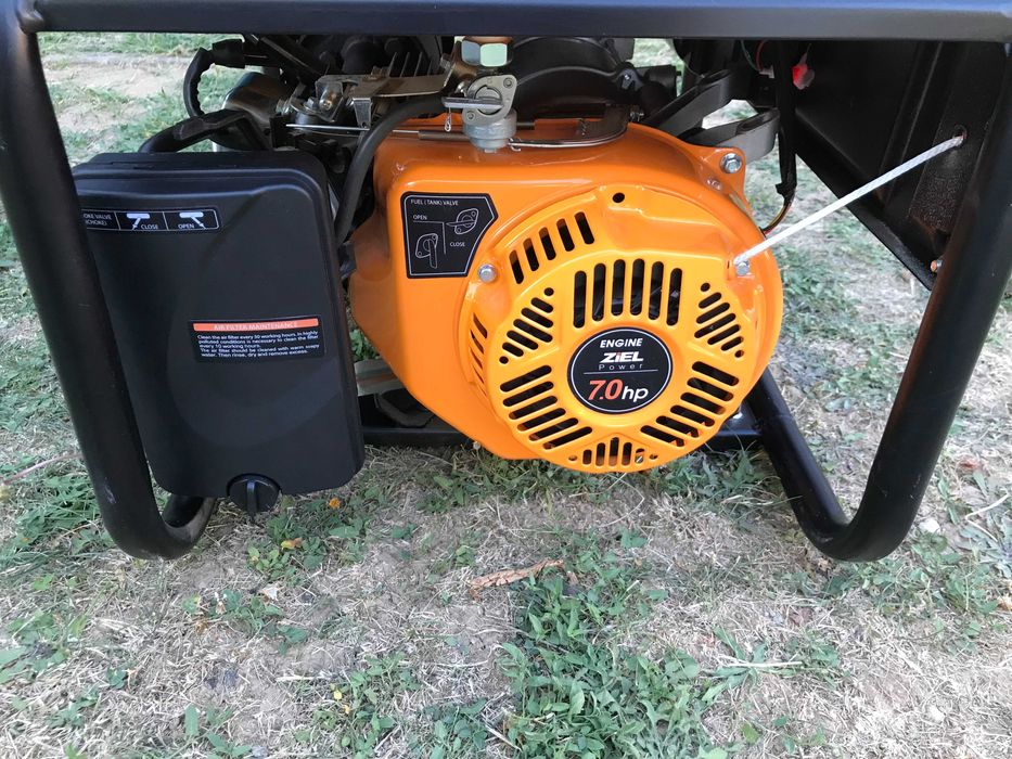 Бензинов Генератор ZIEL Power ZL3600 – 3.5kW / 2.8kW,нов
в гаранция