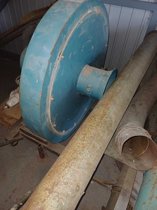 Suflantă profesională pentru cereale cu tubulatură - trifazată, 7 kW