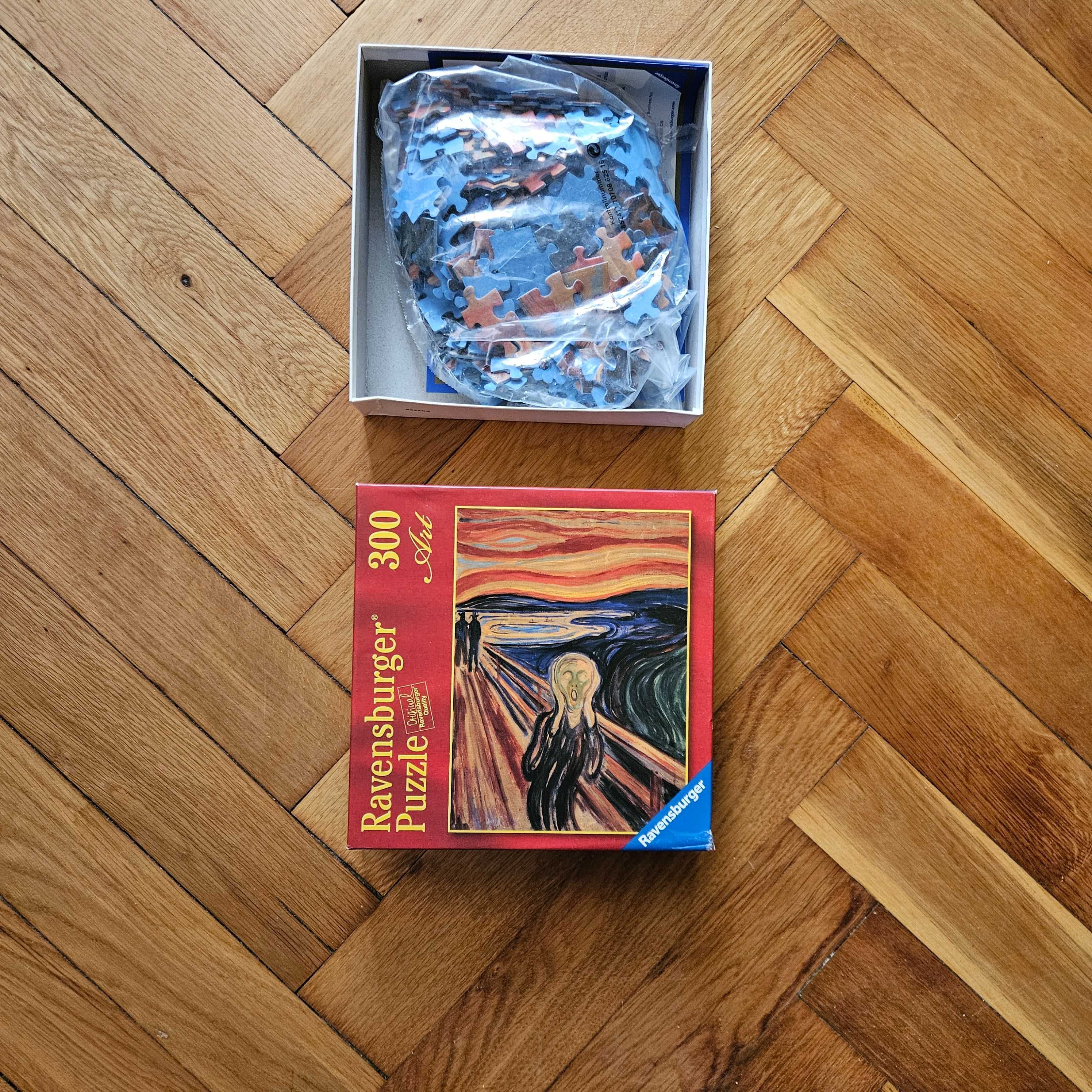Puzzle 1000 piese dragon fosforescent the scream 300 pies ravensburger