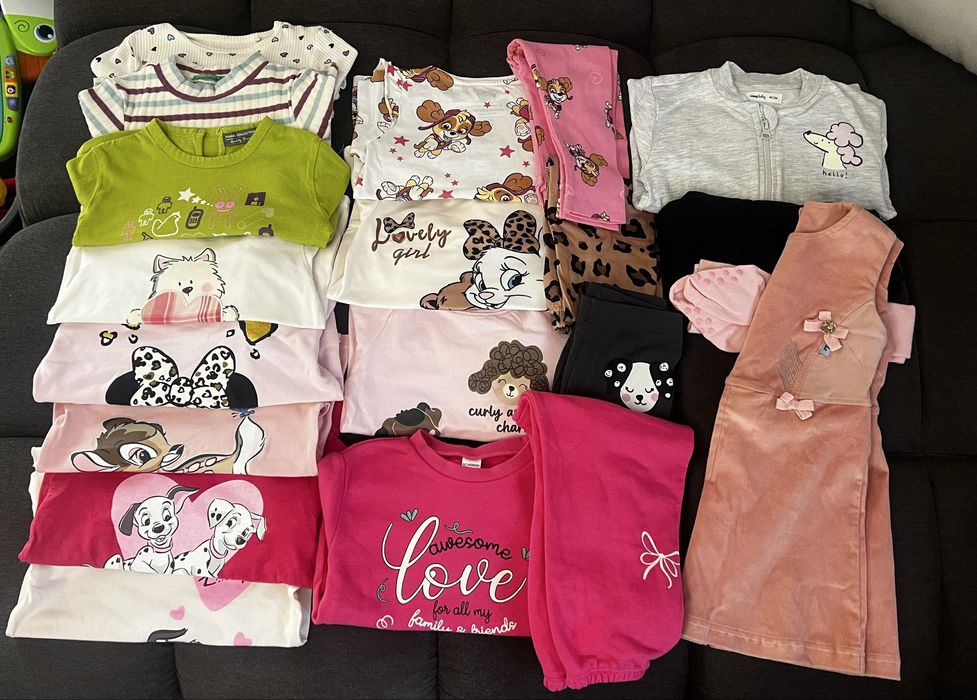 Дрехи за момиче Zara, Benetton, Original Marines, Next, Pepco