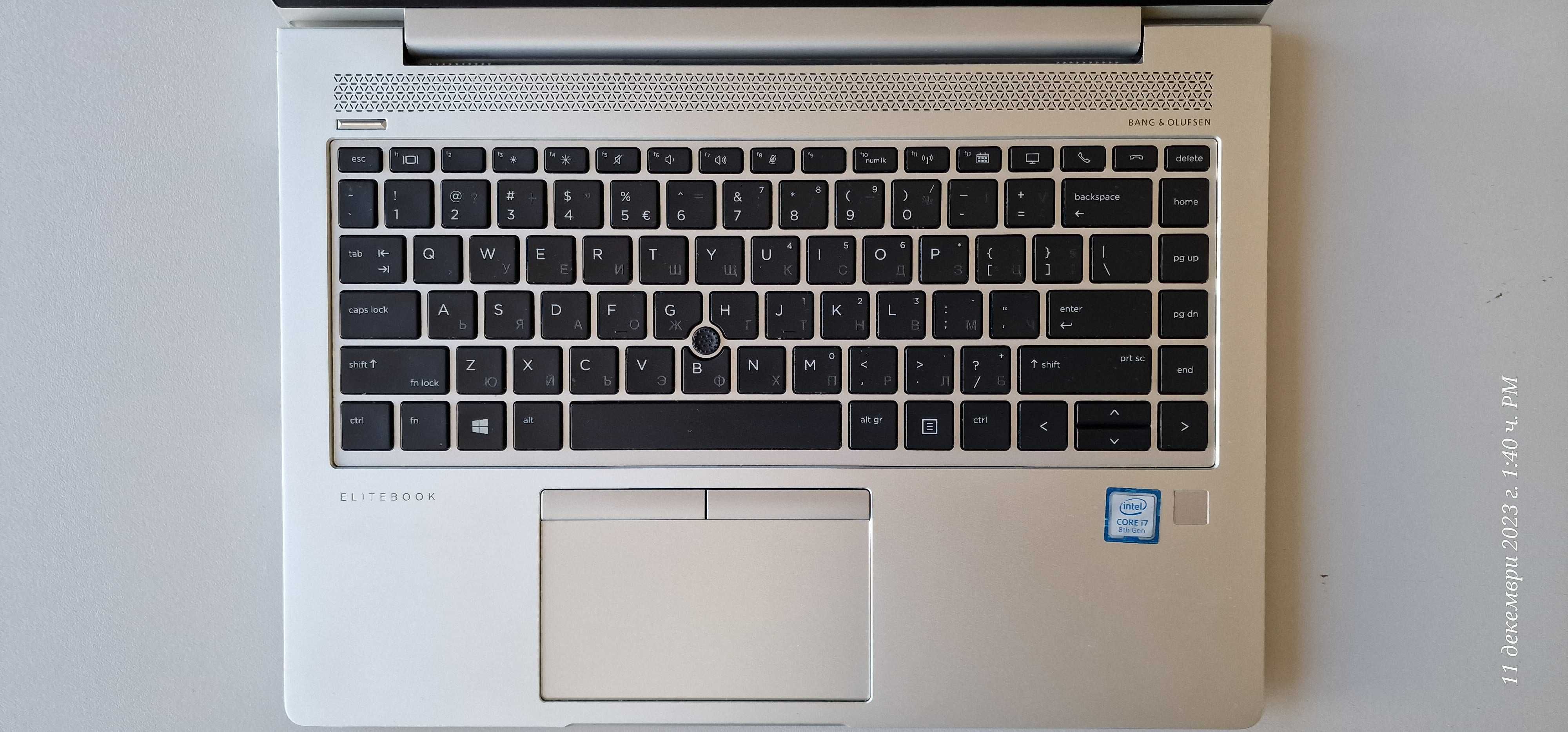HP EliteBook 840 G5, i7-8550, 8/256, Win 11 Pro