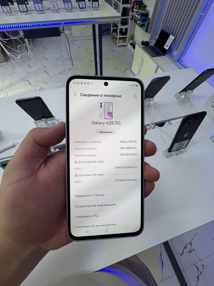 Samsung A35 256gb все работает