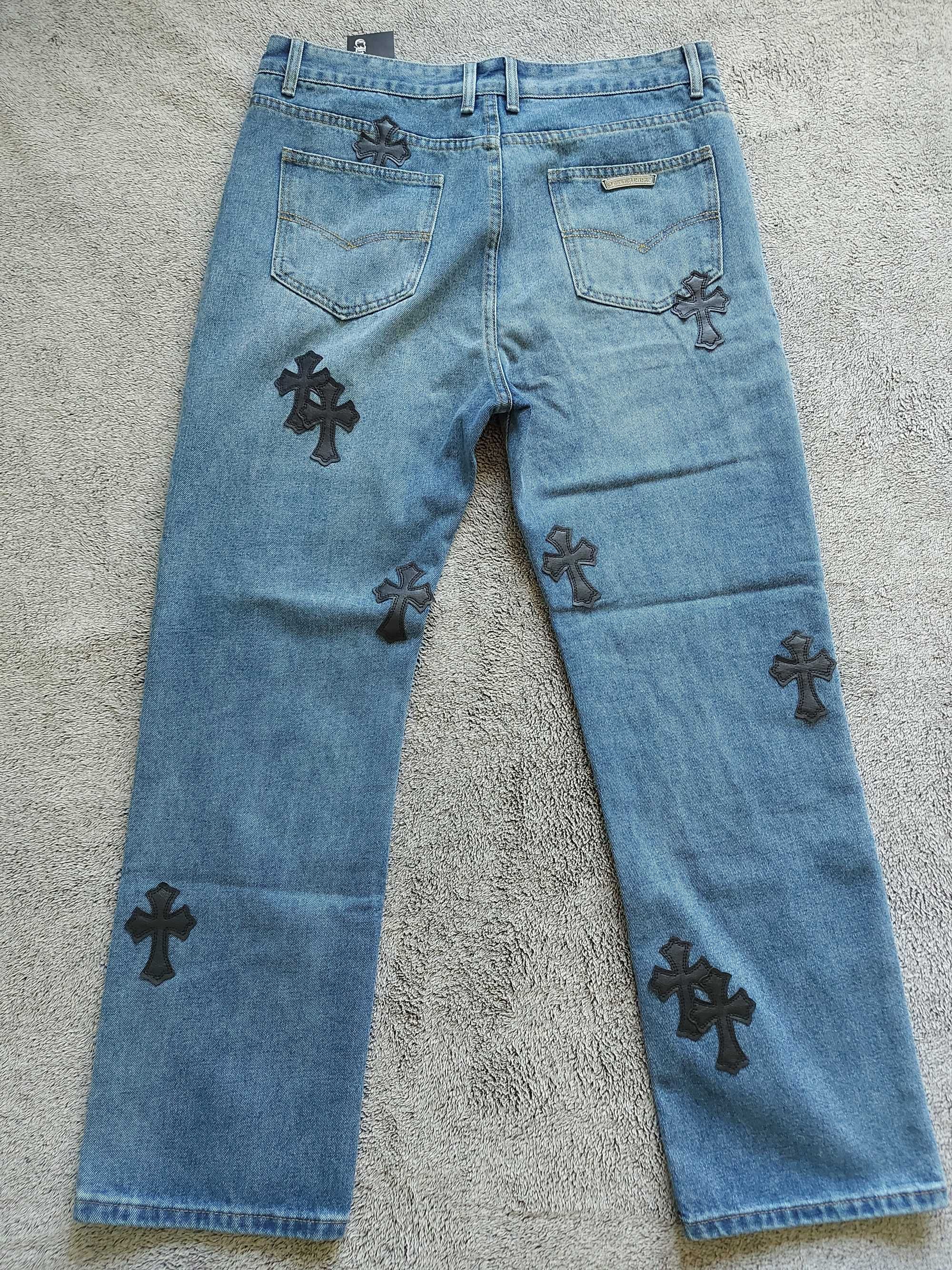 Мъжка дънки Chrome Hearts - размер 36 (XL)