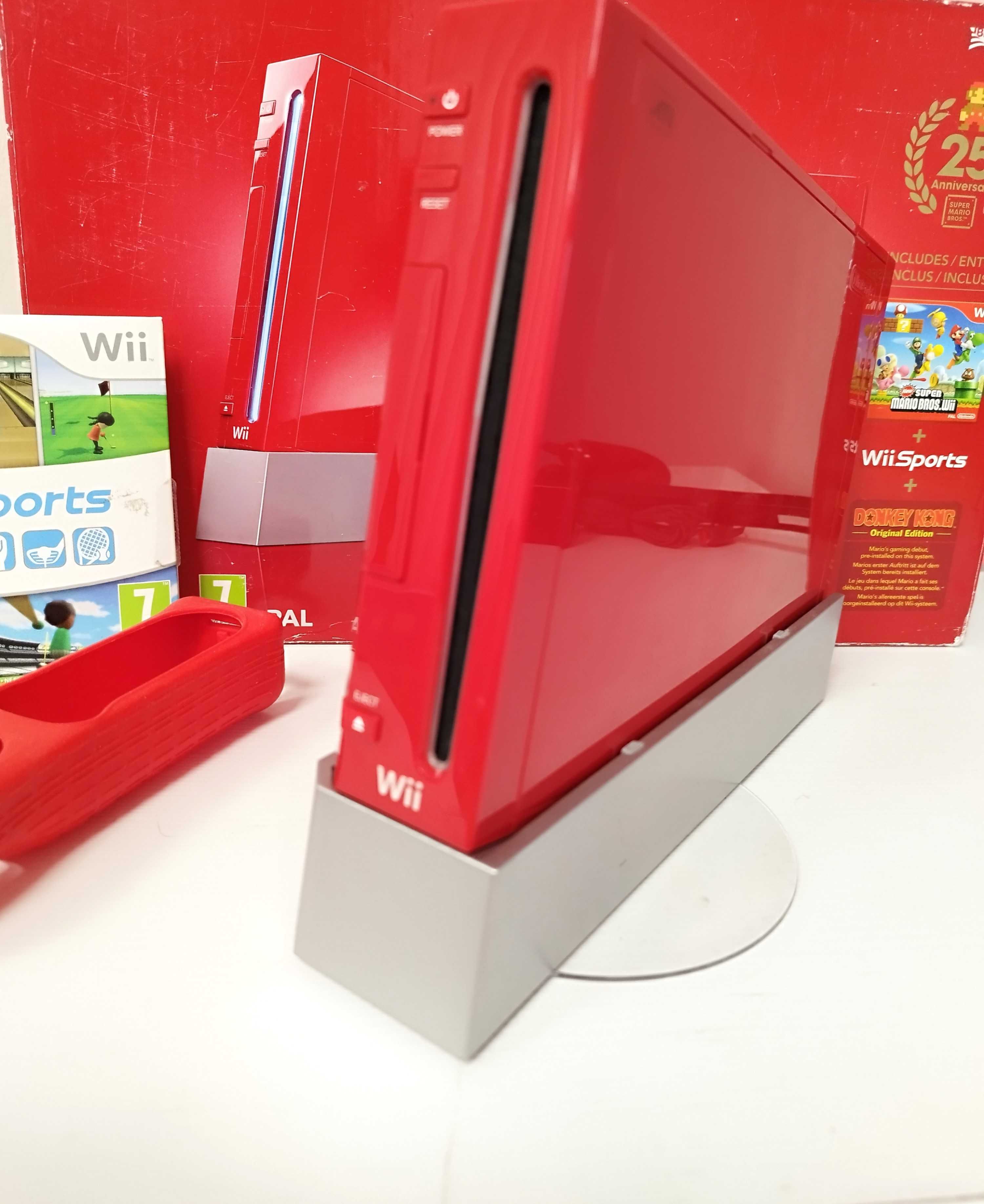 Лимитирано Super Mario Bros Nintendo Wii Пълен Комплект с 60 игри