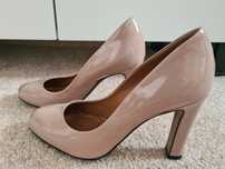 Pantofi Anna Cori masura 37 lac nude